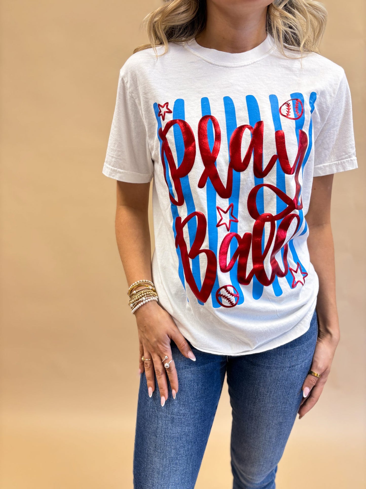 Play Ball Tee top