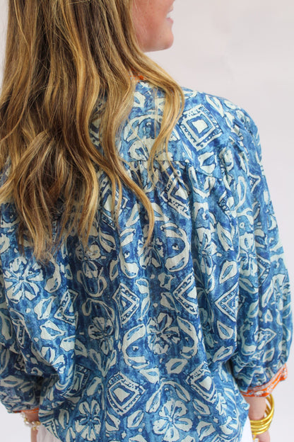 Saltwater Sunset Top