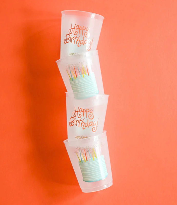 Sparkle Cake Frosted Cups Set of 10