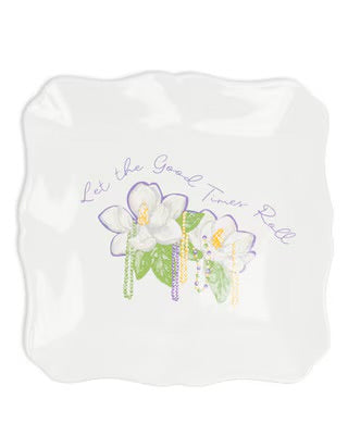 Let The Good Times Roll Square Platter