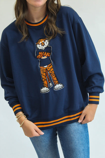 Aubie Tiger Sarah Sweatshirt