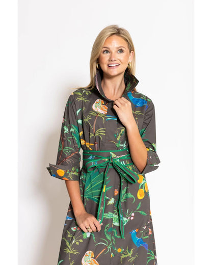 Feather Frolic© Ruthie Shirt Dress Long