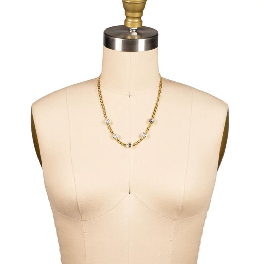 Octavia Repeating Tennis Necklace