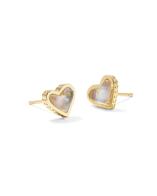Ari Heart Stud Earring