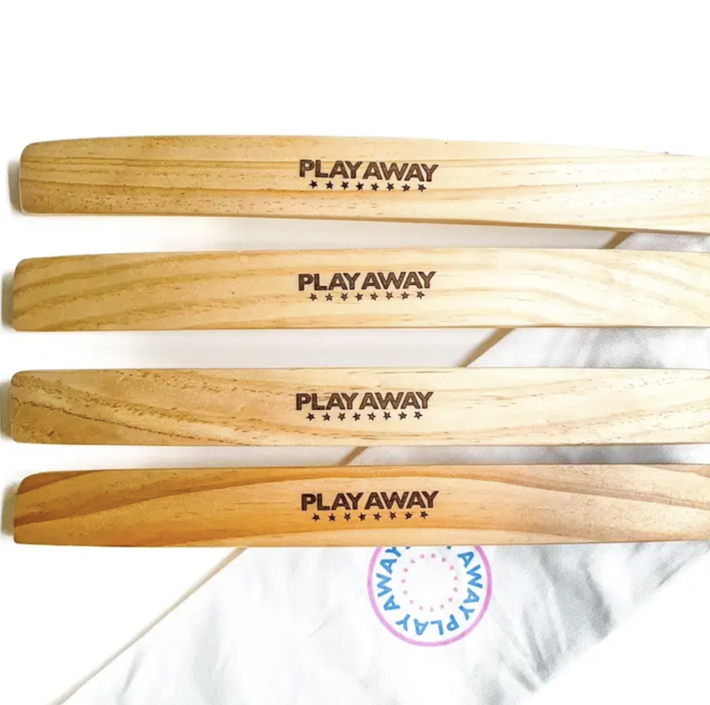 Wooden 4 Pack Mahjong Stands
