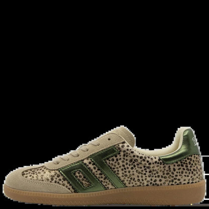 Back 70 Cloud W26 Pois Gold Forest Sneakers