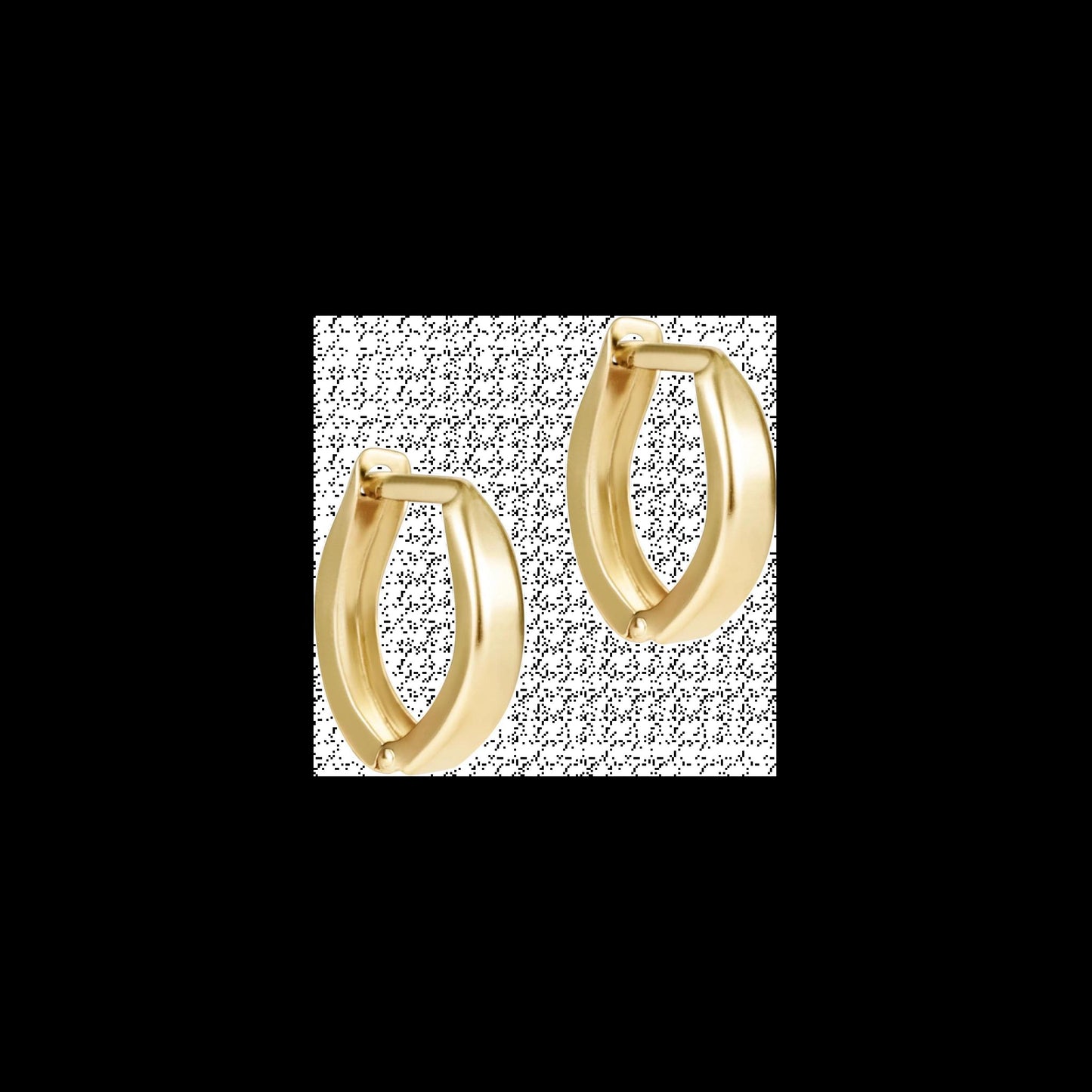 Huggie Gold 0.5" Hoop