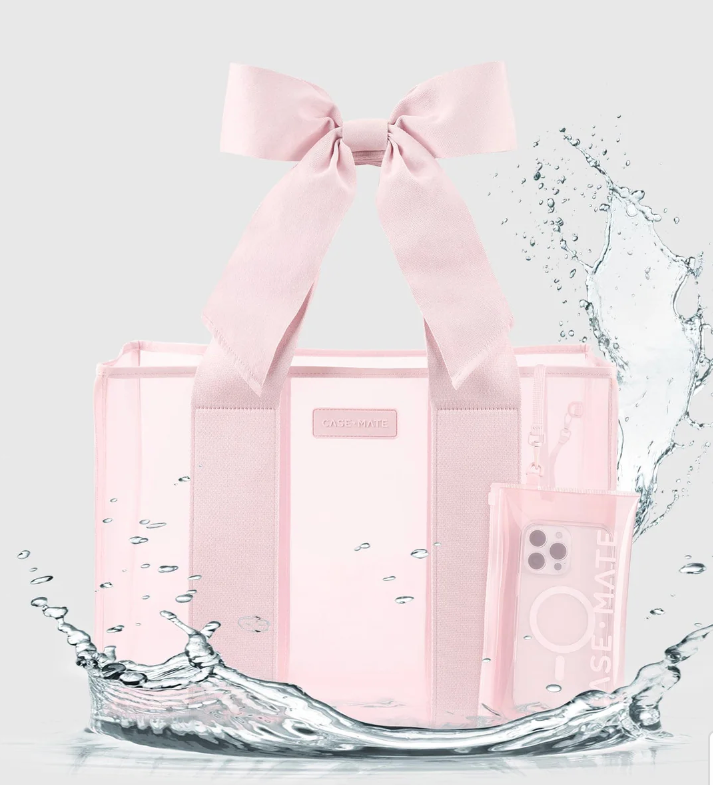 Special Edition Ballet Pink Bow Beach Bag
