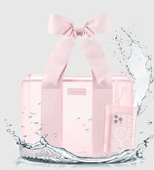 Special Edition Ballet Pink Bow Beach Bag