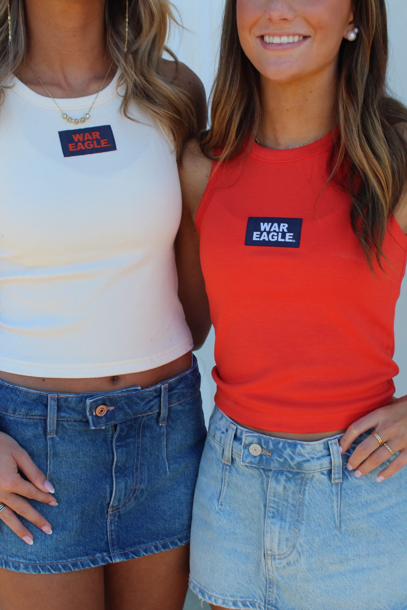 The Alli Ribbed Tank Top Woven Label