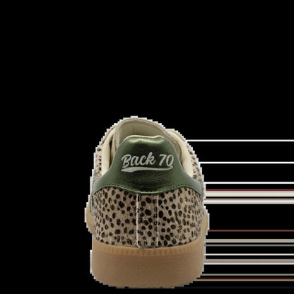 Back 70 Cloud W26 Pois Gold Forest Sneakers