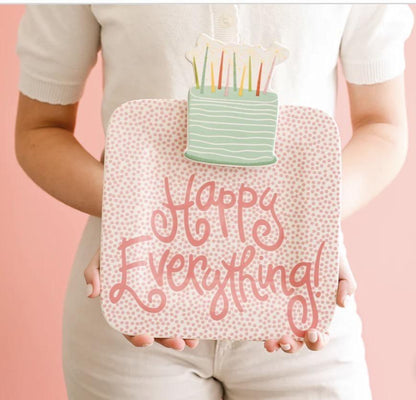 Pink Small Dot Mini Happy Everything! Platter