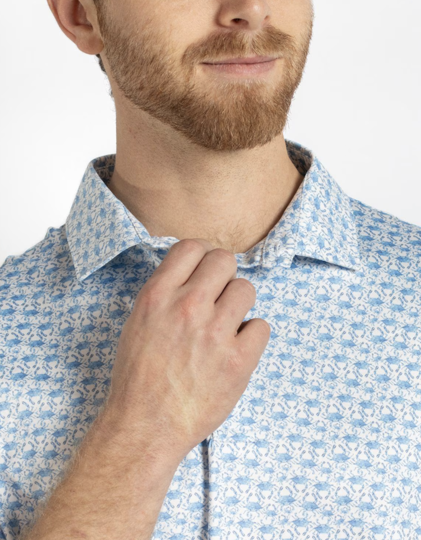 Men's Chesapeake Crab Performance Polo