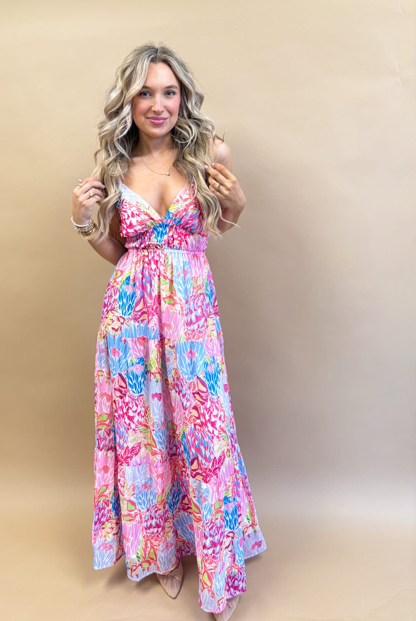 Palm Springs Party Maxi Dress