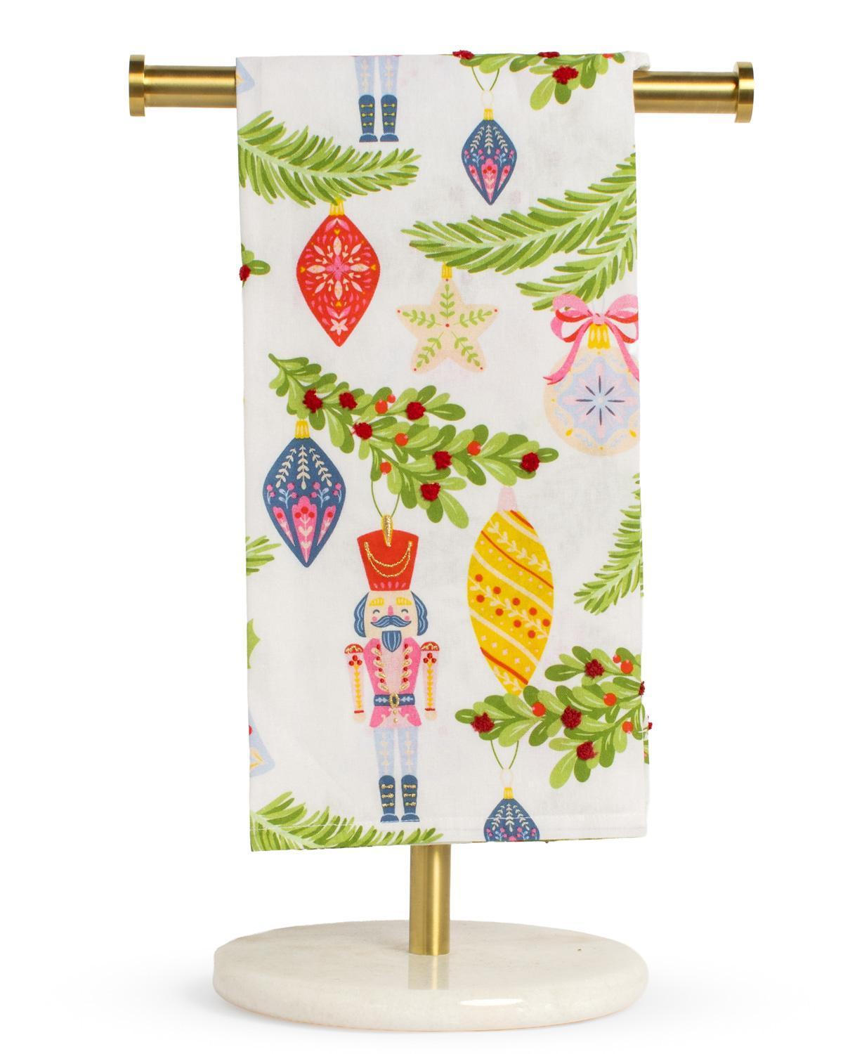 Festive Nutcracker Hand Towel