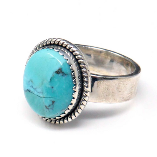 Kingman Turquoise Rings