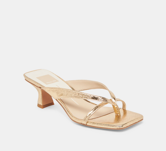 Brevel Gold Heels