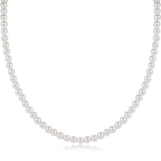 15" Choker Classic Pearl 4mm Bead