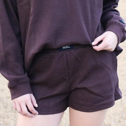Lulu Mac Waffle Short
