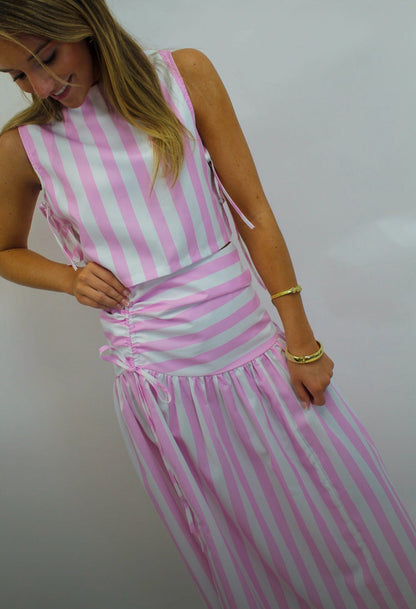 Pink Sugar Stripe Set