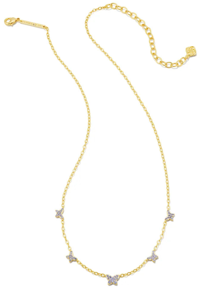 LILLIA CRYSTAL STRAND NECKLACE