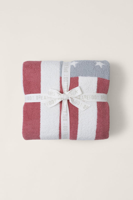Cozy Chic American Flag Blanket