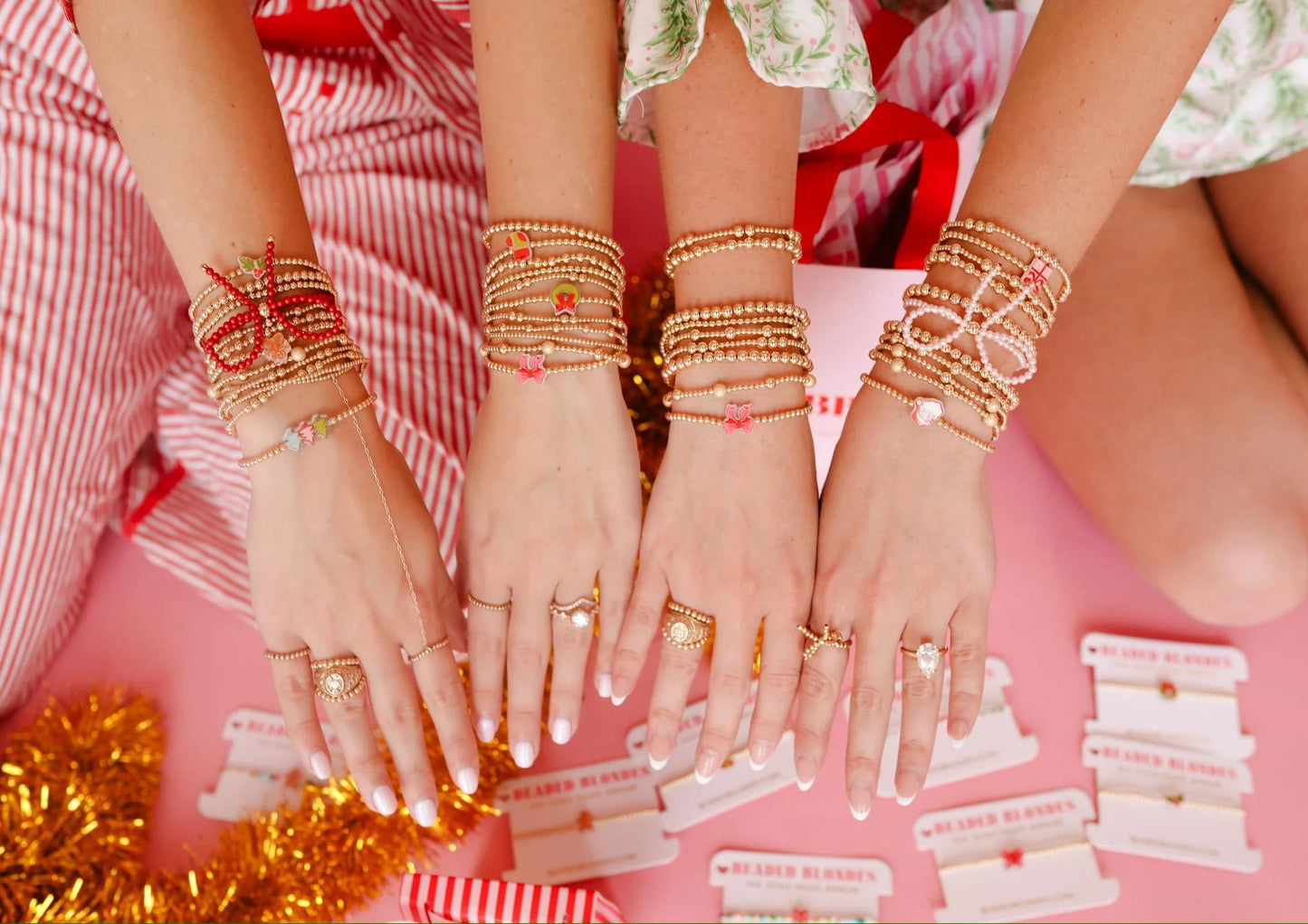 Holiday Sprinkle Bracelets