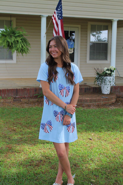 Anna Dress-USA Bows