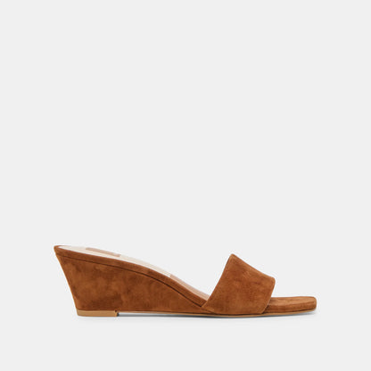 Qaily Brown Suede