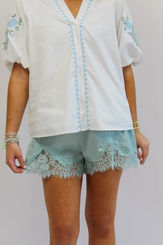 Mint to Shine Shorts