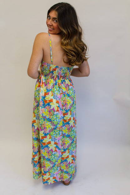 Eros Bouquet Maxi Dress