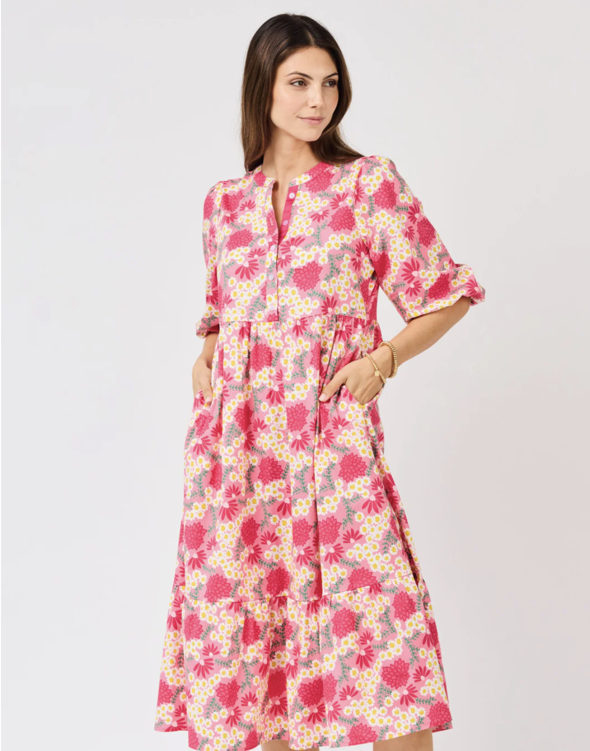Dress Riley Daisy Chain Pink
