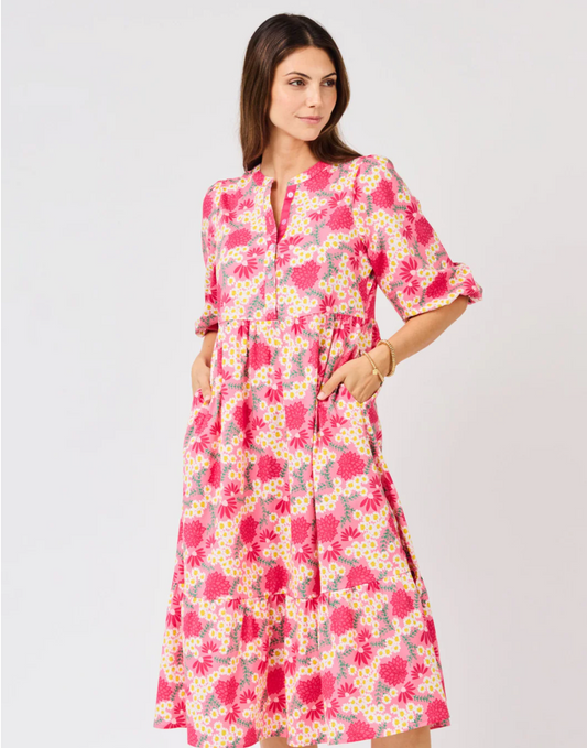 Dress Riley Daisy Chain Pink