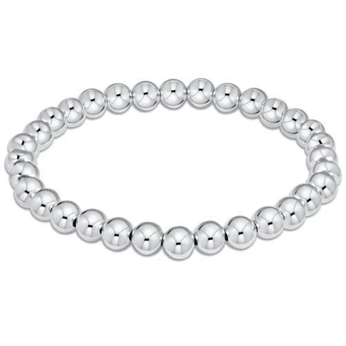 Classic Sterling 6mm Bead Bracelet