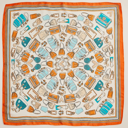 Stone & Stitch Square Silk Scarves