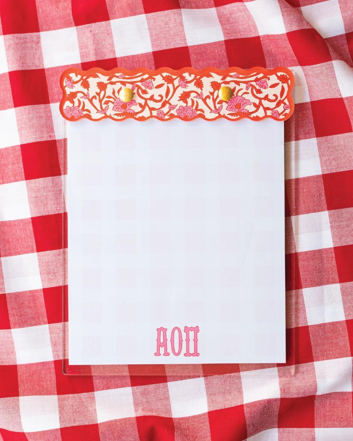 Sorority Notepads