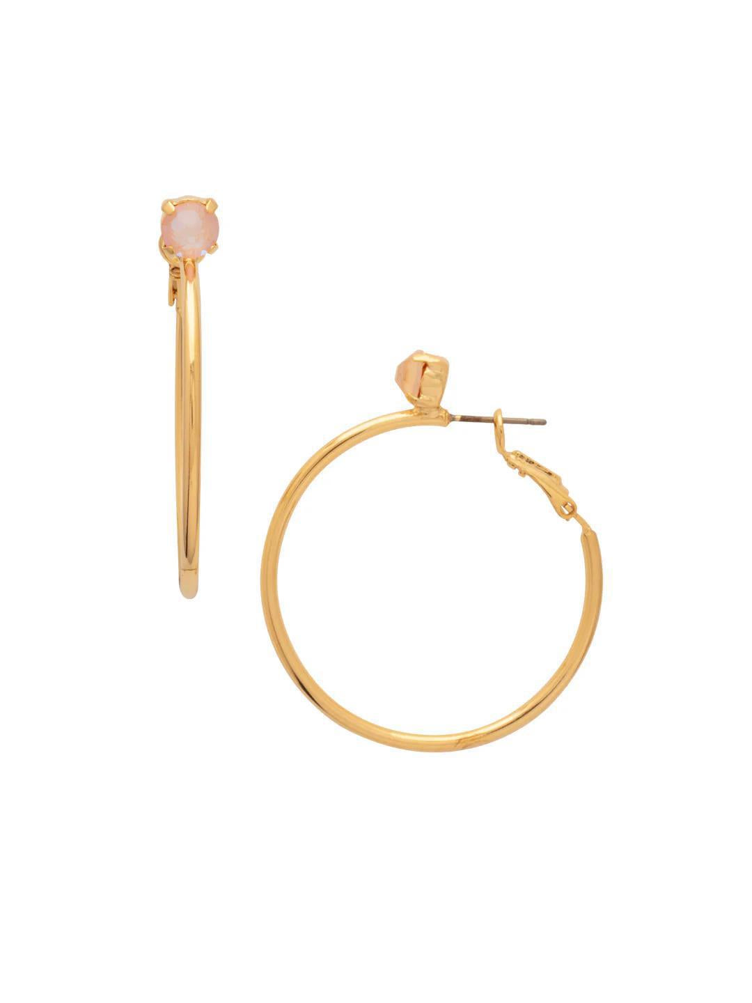 Mini Serafina Hoop Earrings