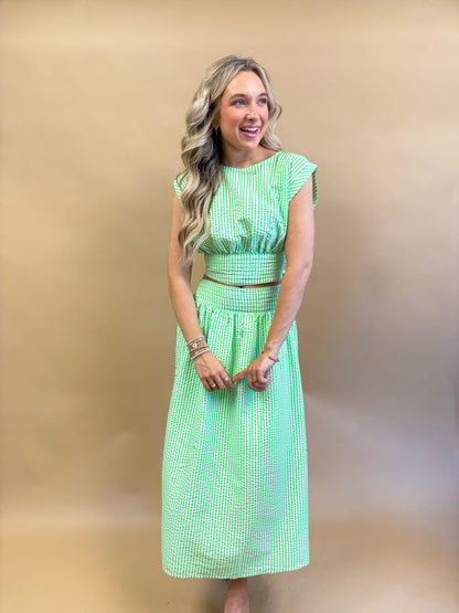 Verde Stripe Set