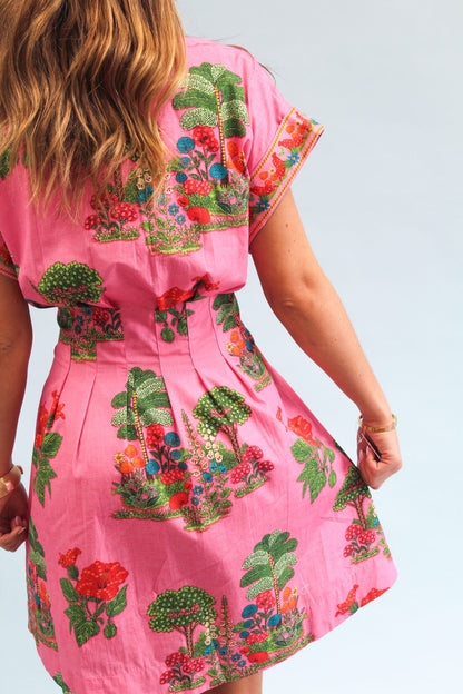 Pink Isles Mini Dress