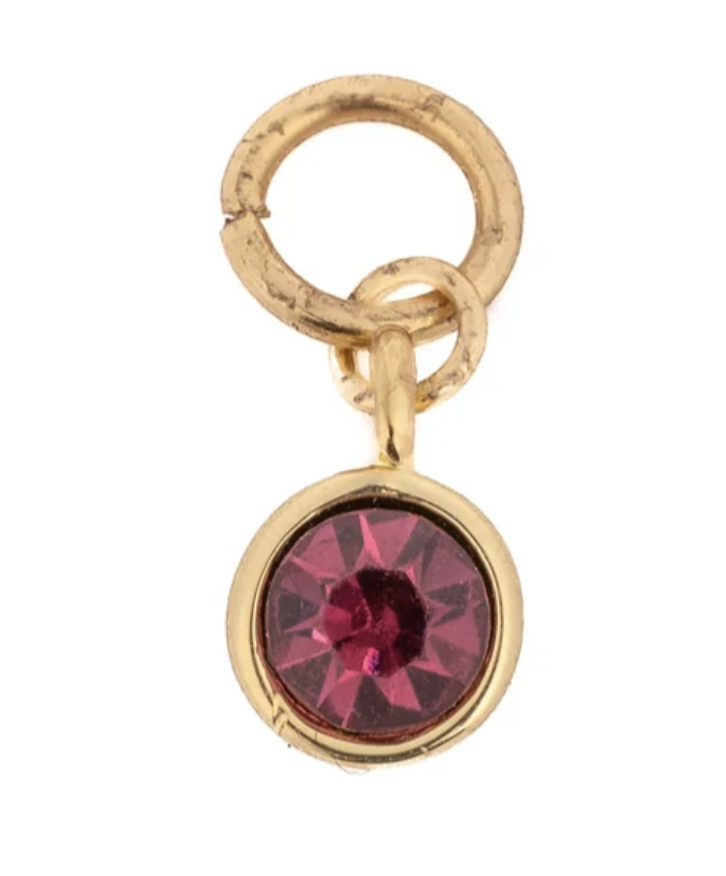 Thea Charm Bar - Birthstone Charms