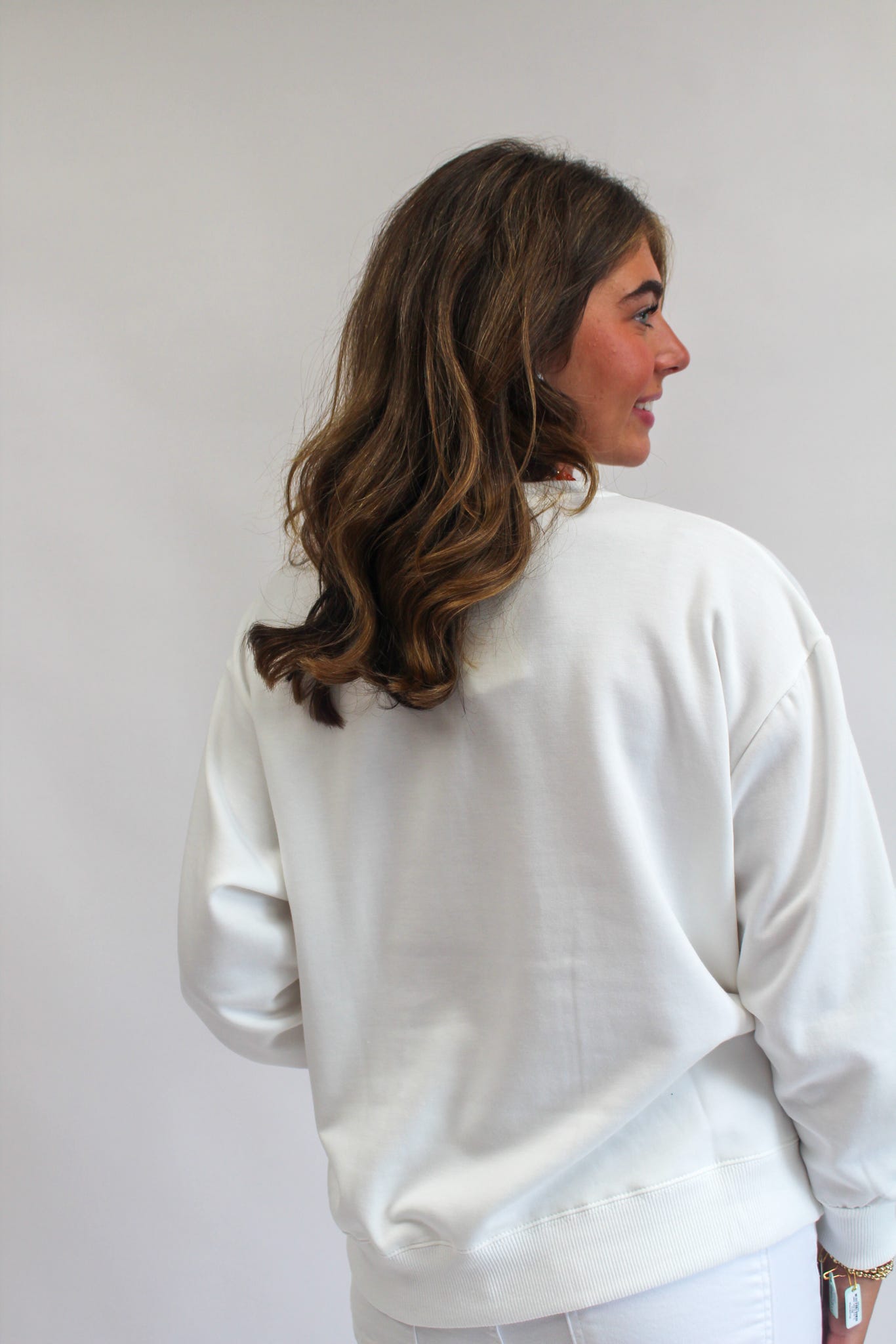 AU Varsity Stripe Sarah Sweatshirt