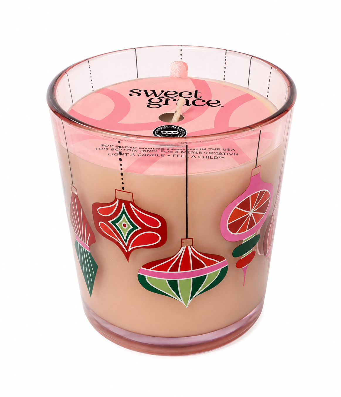 Sweet Grace Ornament Candle