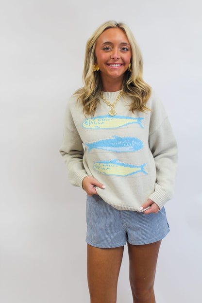 Tres Sardines Sweater Top