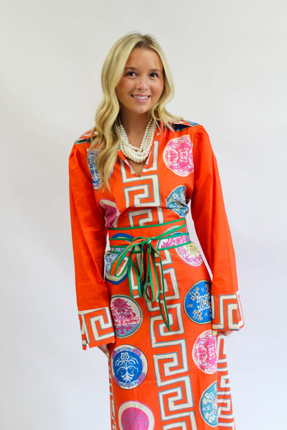 Greek Revival© Lana Shirt Dress Long by House of MBR