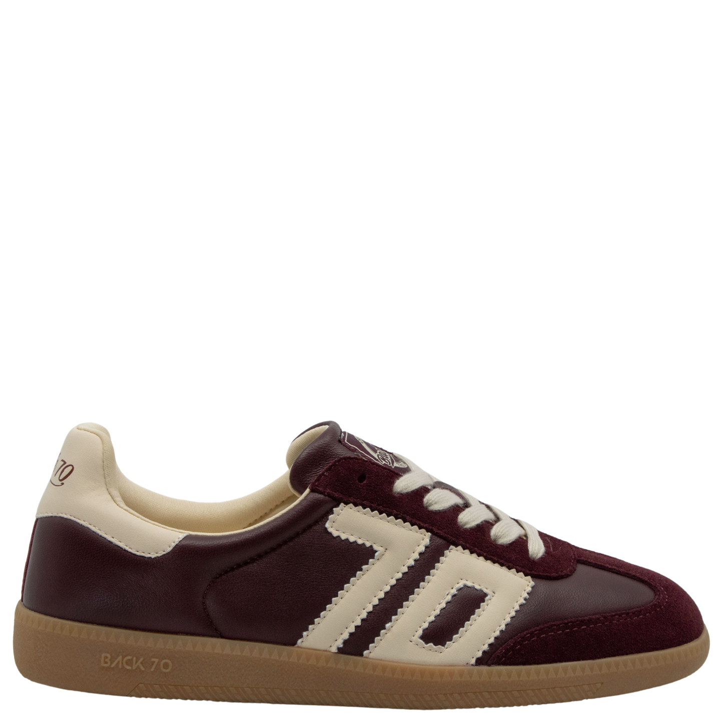 Cloud W26 in Wine Cream Back 70 Sneakers