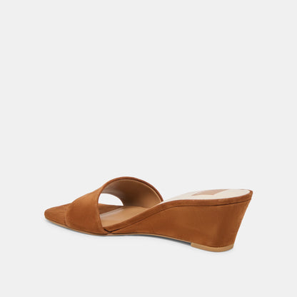 Qaily Brown Suede