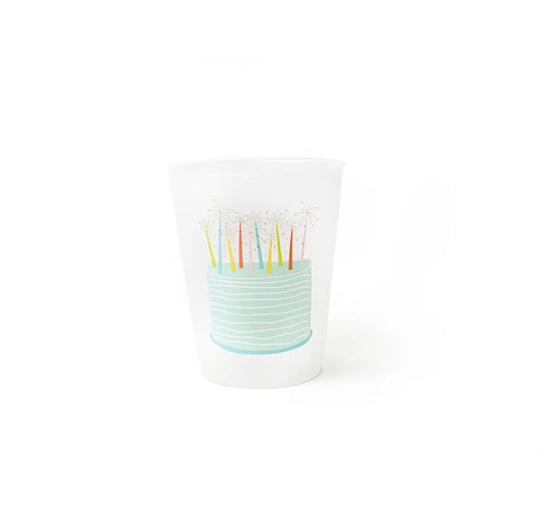 Sparkle Cake Frosted Cups Set of 10