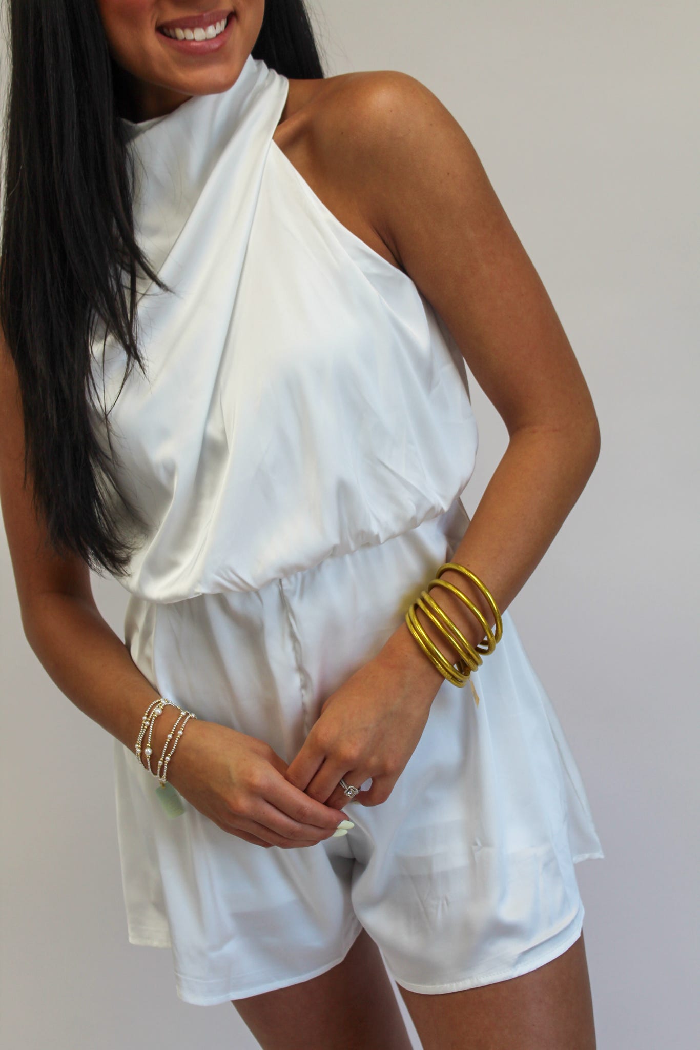 She's a Showstopper Mockneck Romper