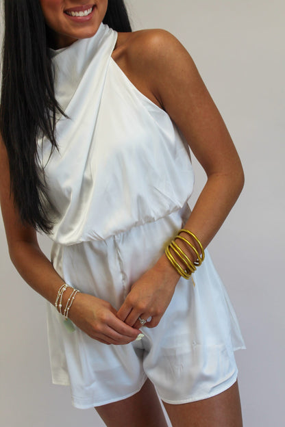 She's a Showstopper Mockneck Romper