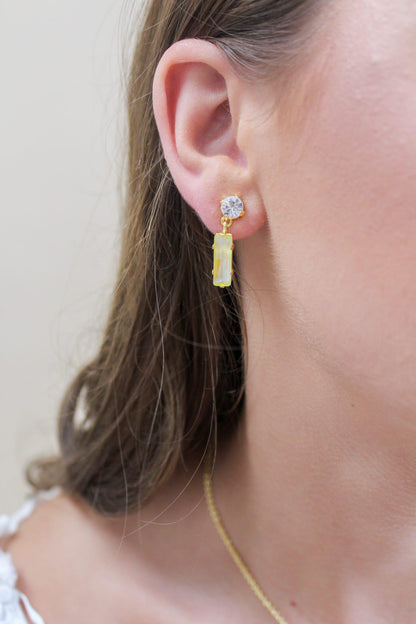 Bindi Studded Dangle Earrings